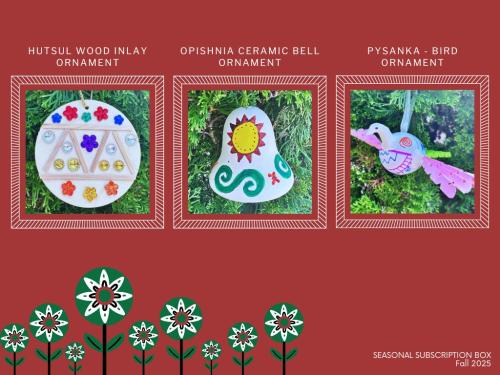 Promotional graphic with depictions of the included crafts