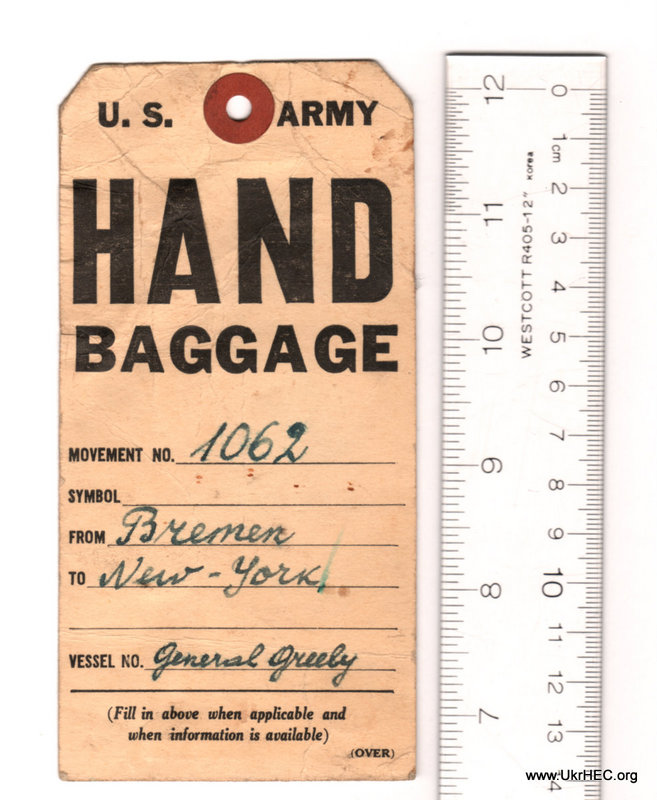 Baggage tag