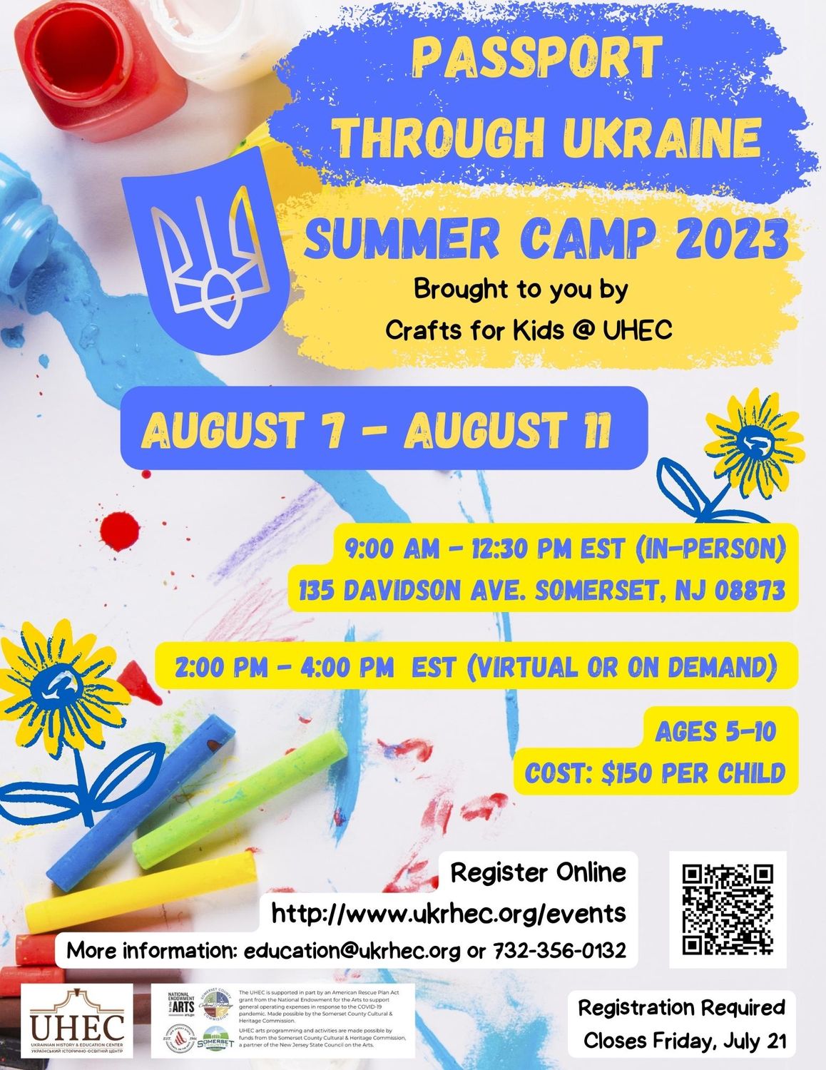 Passport Through Ukraine Summer Camp 2023