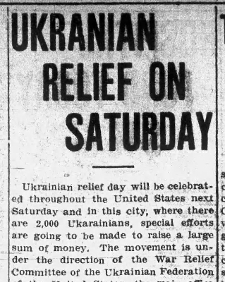 Ukraine Relief on Saturday Ukraine Relief on Saturday