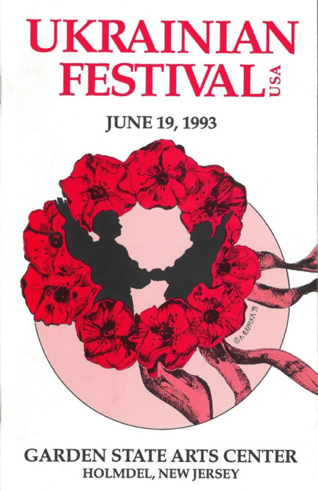 Program of the Ukrainian Festival in Holmdel, NJ for 1993
