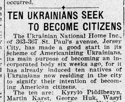Ten Ukrainians Seek to Become Citizens Ten Ukrainians Seek to Become Citizens
