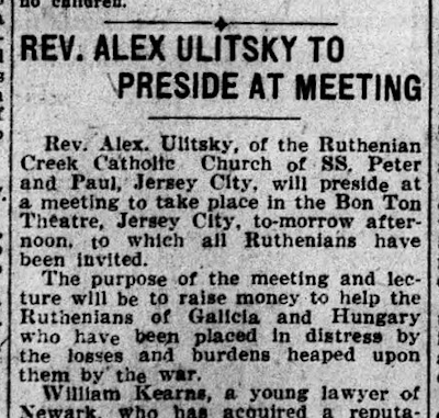 Rev. Alex Ulitsky to Preside At Meeting Rev. Alex Ulitsky to Preside At Meeting