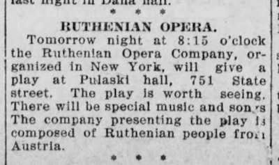 Ruthenian Opera Ruthenian Opera