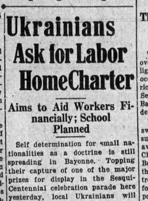 Ukrainians Ask for Labor Home Charter — Aims to Aid Workers Financially; School Planned Ukrainians Ask for Labor Home Charter — Aims to Aid Workers Financially; School Planned