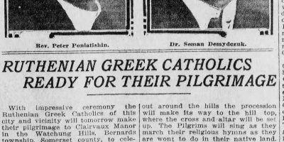 Ruthenian Greek Catholics Ready For Their Pilgrimage Ruthenian Greek Catholics Ready For Their Pilgrimage